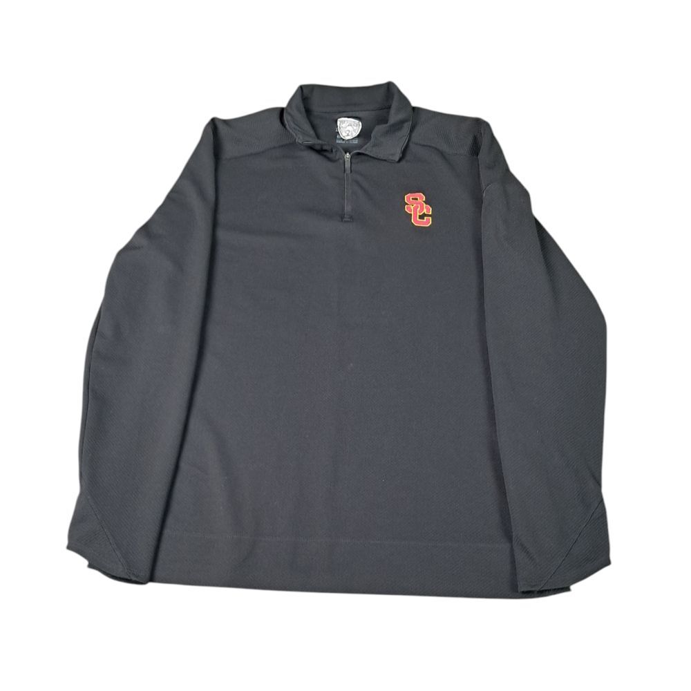 Nike‎ USC Black 1/4 Zip Long Sleeve Shirt Women's Size Medium